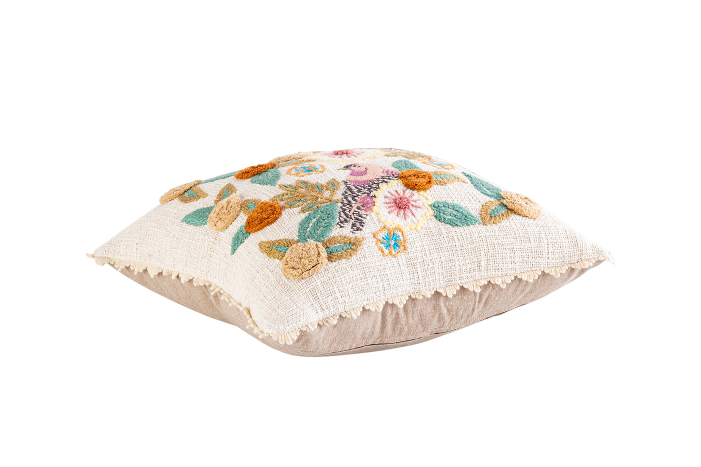 Shakuntala Bird Cushion Cover