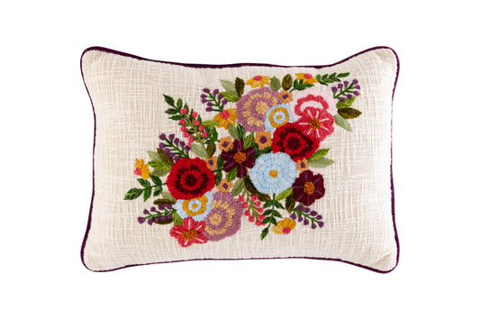 Kali Flower Bunch Cushion Cover