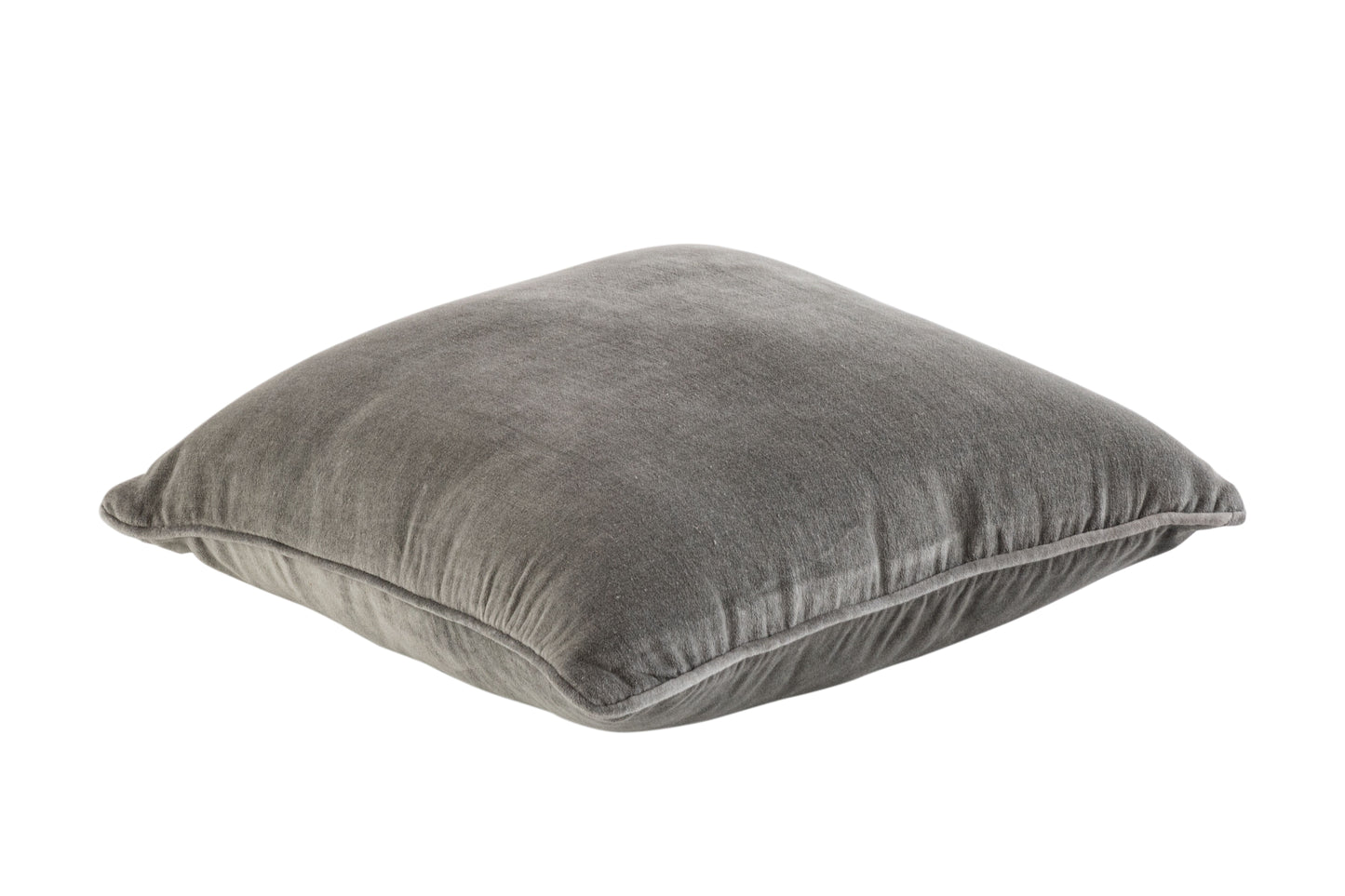 Grey Velvet Cushion Cover
