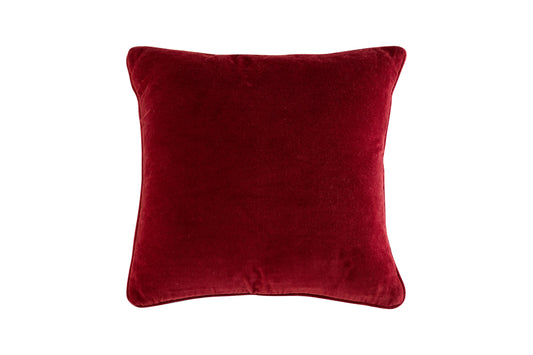 Red Velvet Cushion Cover