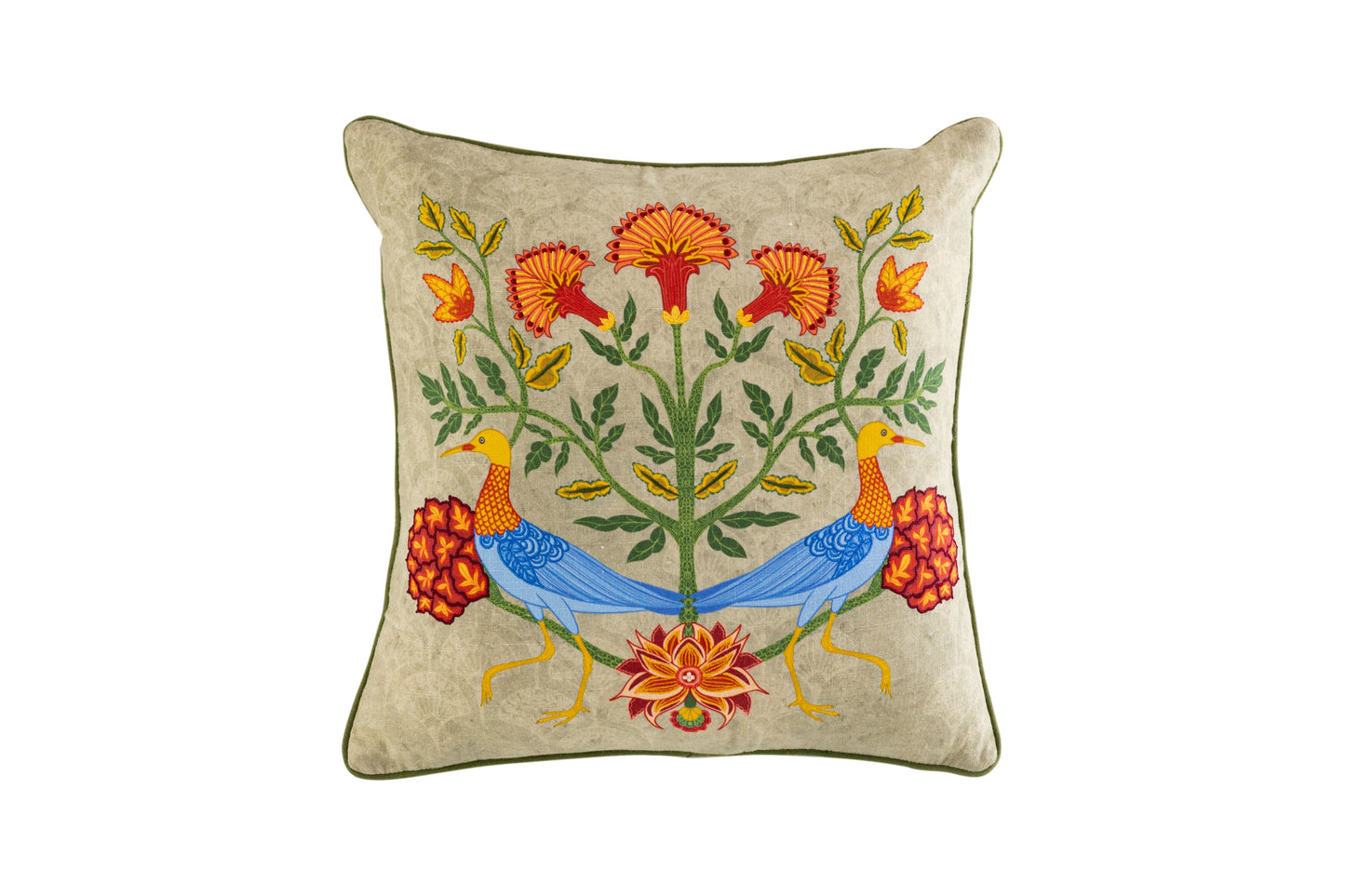 Nitya Bird Cushion Cover