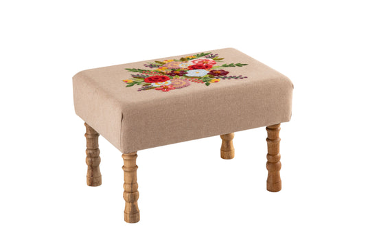 Devan Natural Ottoman Stool