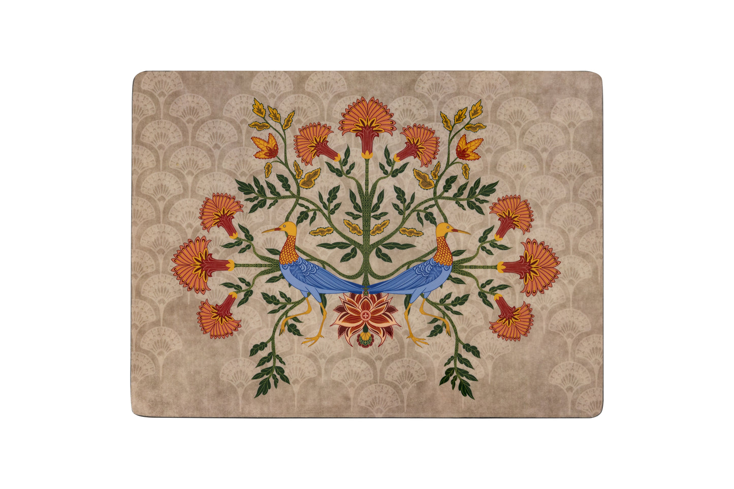 Nitya Beige Bird Placemats