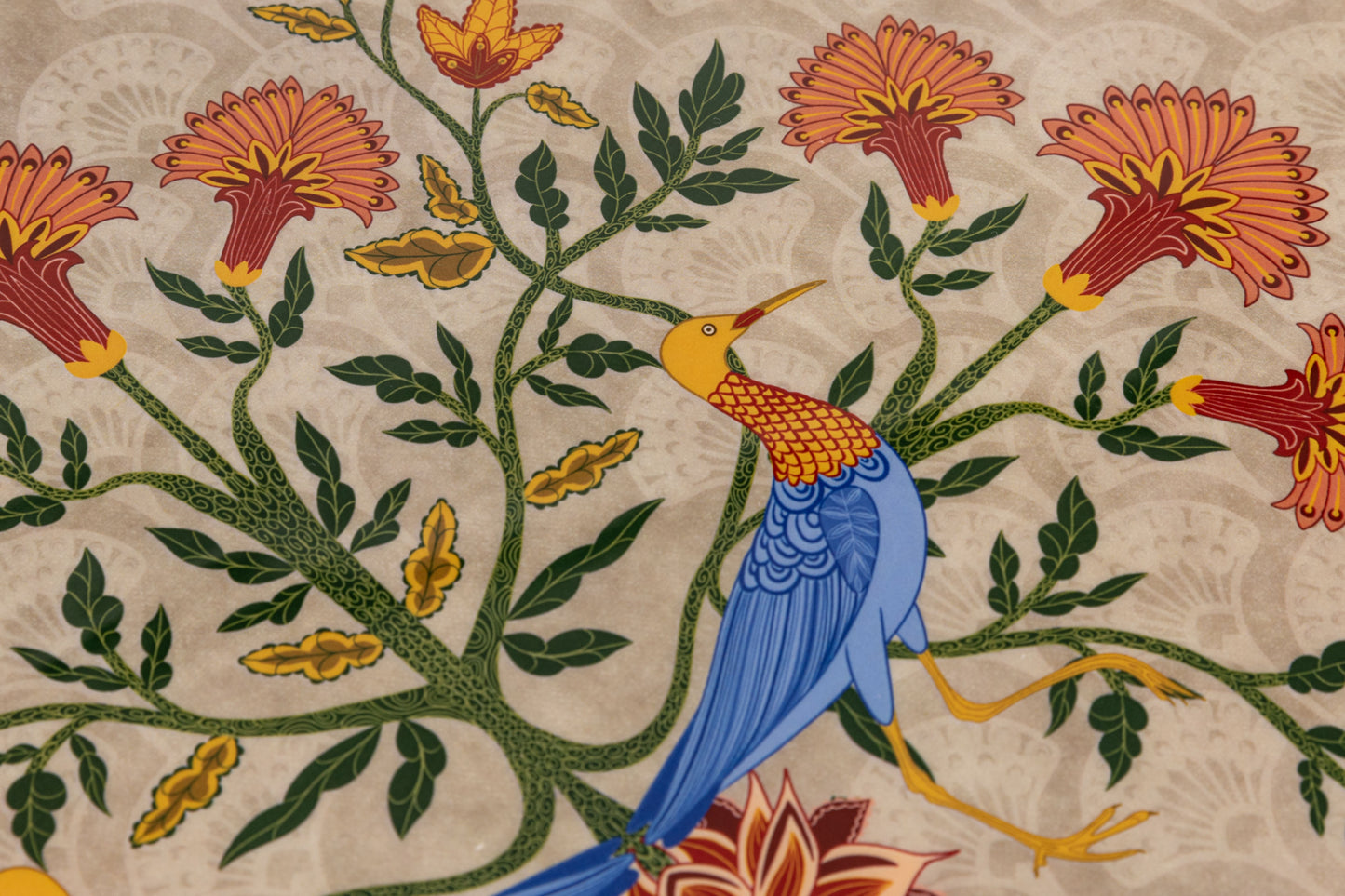 Nitya Beige Bird Placemats