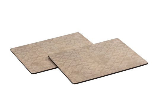 Nitya Beige Feather Placemats