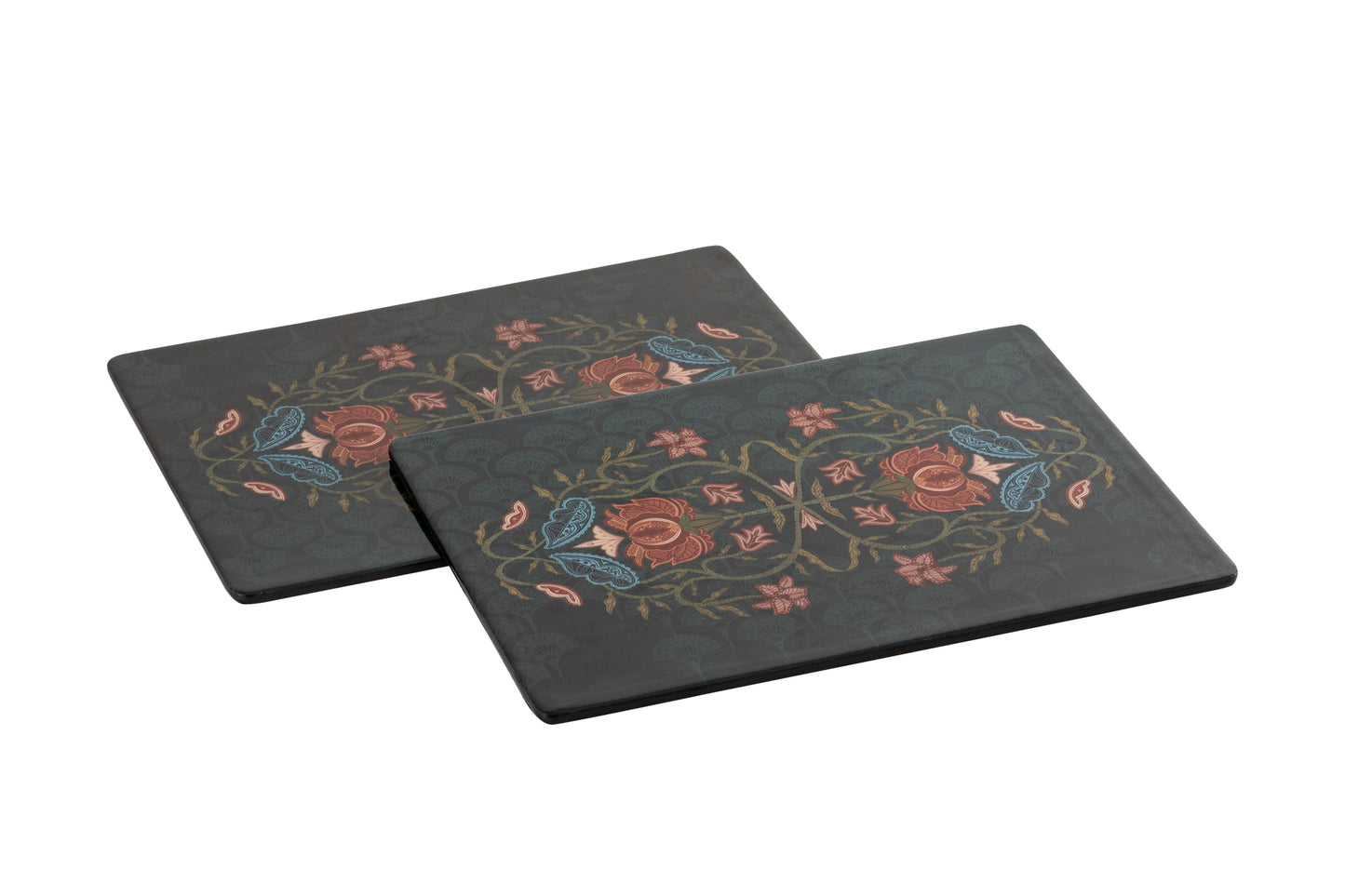 Nitya Emerald Bloom Placemats